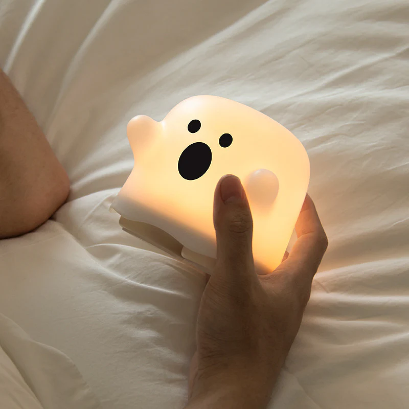 Silicone Night Light Touch Lamp Bedside Cute Halloween - Image 7