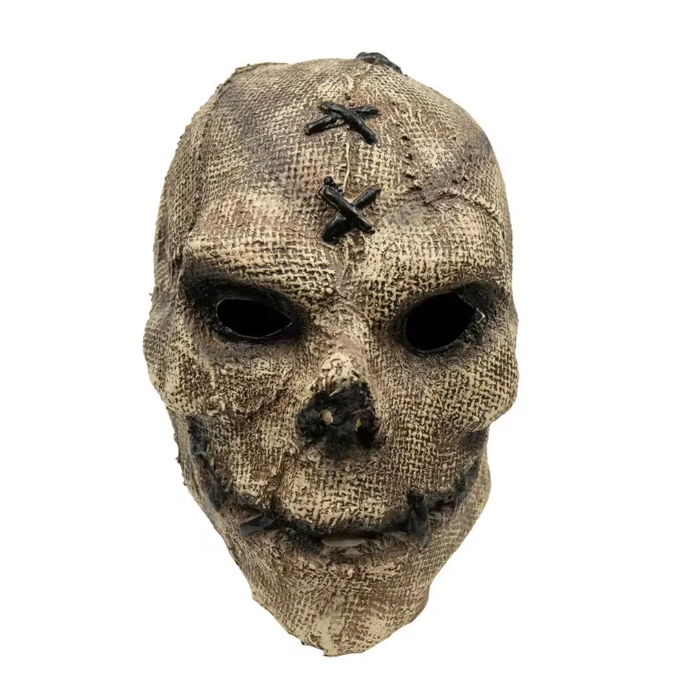 Skull Mask Latex Horror Skeleton Halloween 2025 Cosplay - Image 7