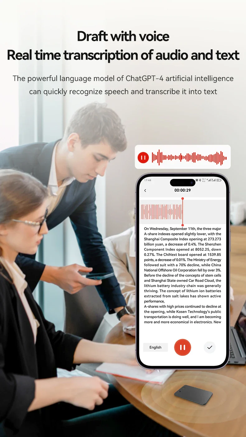 AI Voice Recorder With Real Time Transcribe 58 Languages - Image 12