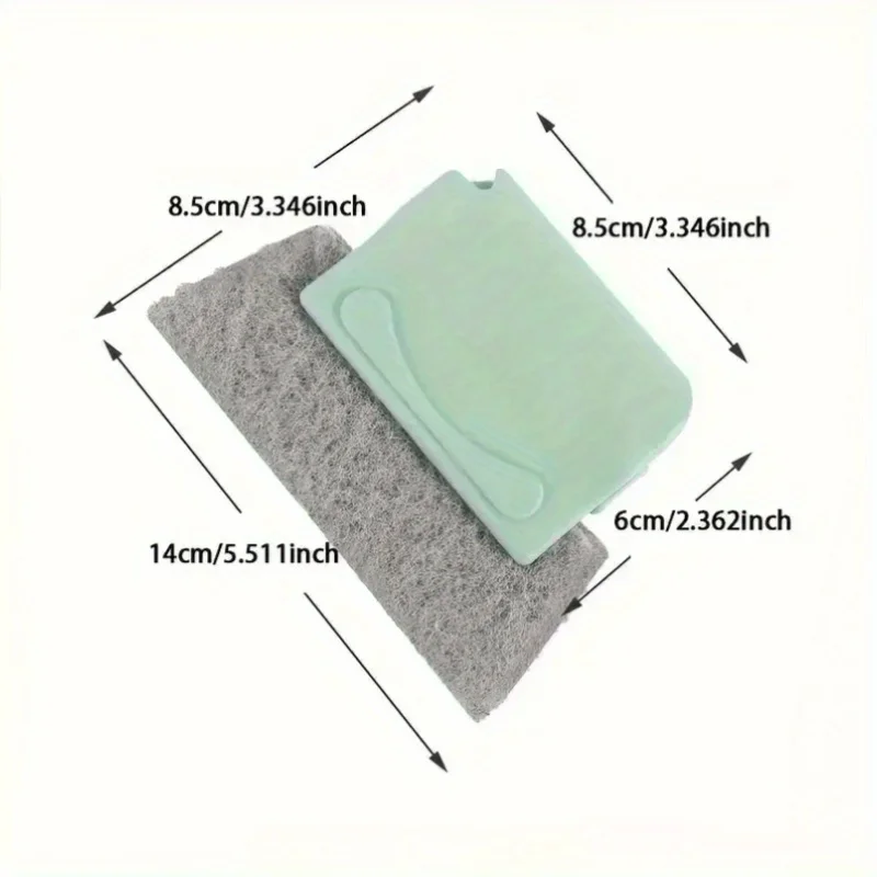 Household Cleaning Window Slot Brush - Kitchen Window Groove Cleaner Tool for Easy Cleaning - Image 5