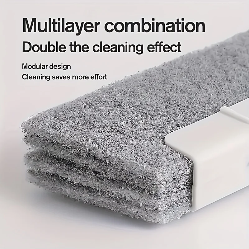 Household Cleaning Window Slot Brush - Kitchen Window Groove Cleaner Tool for Easy Cleaning - Image 6