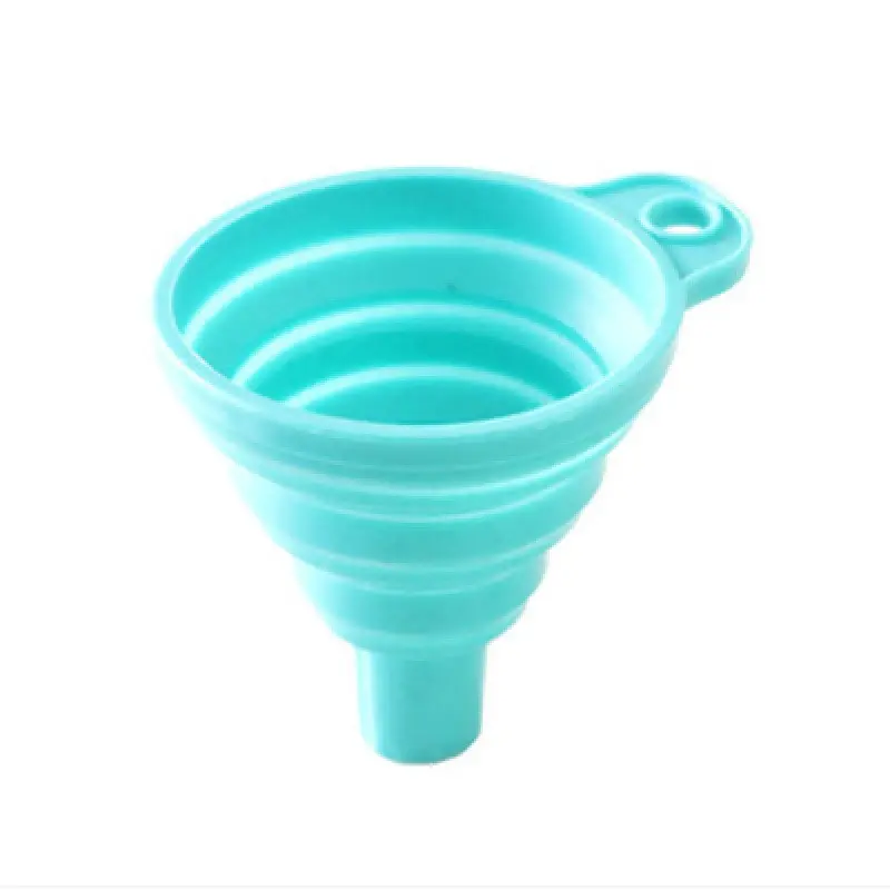Household Telescopic Funnel Kitchen Tool - High Temperature Resistant Mini Folding Funnel - 4 Colors Available - Image 7