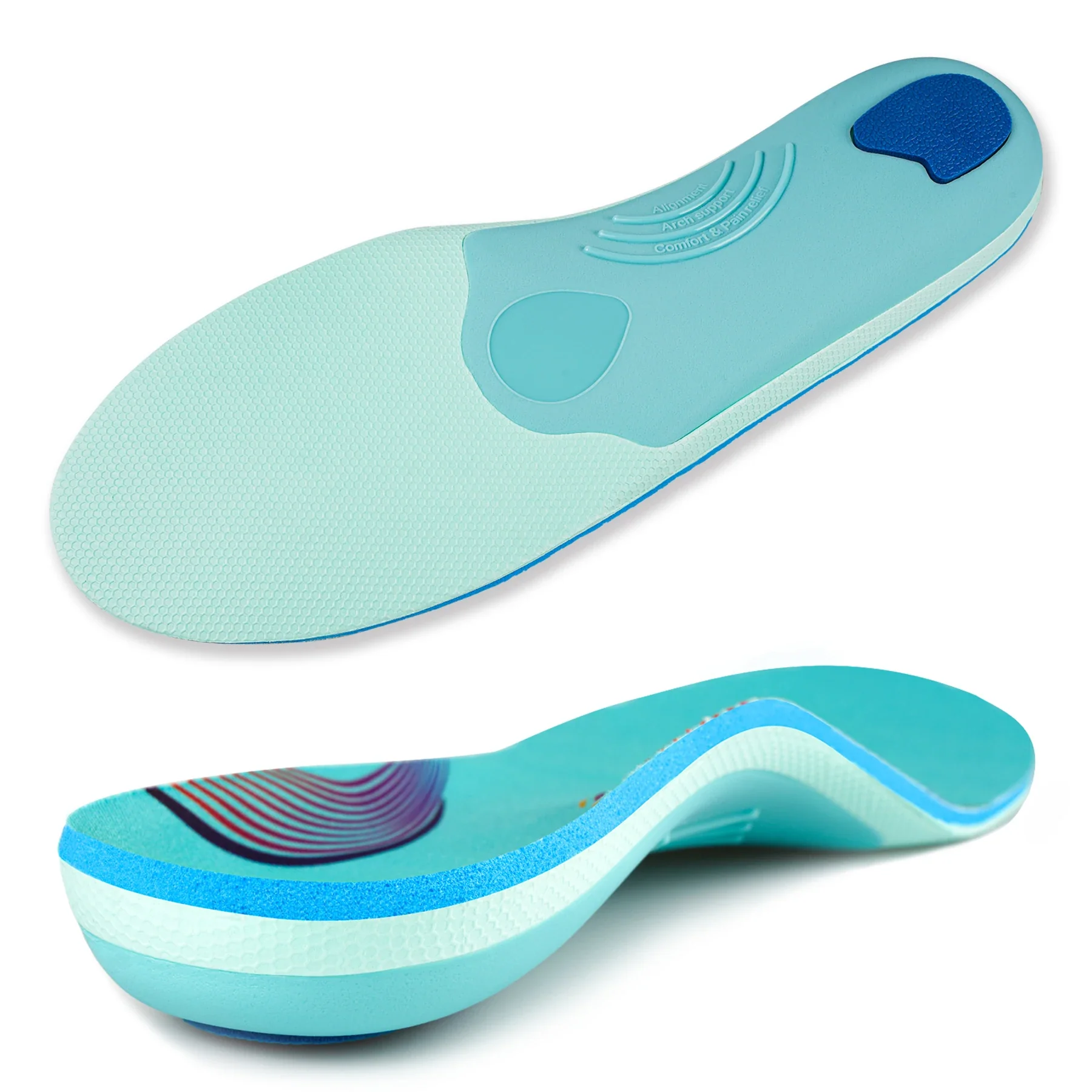 Plantar Fasciitis Insoles High Arch Orthotic Shoe Inserts Plantar Fascia Insole - Image 14