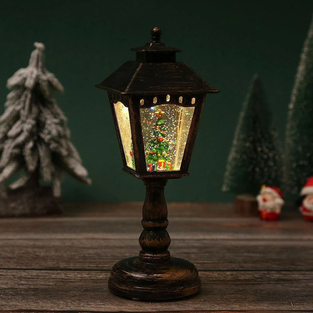 Illuminated Christmas Night Light Table Lamps - Santa, Snowman & Tree Decorations - Image 7