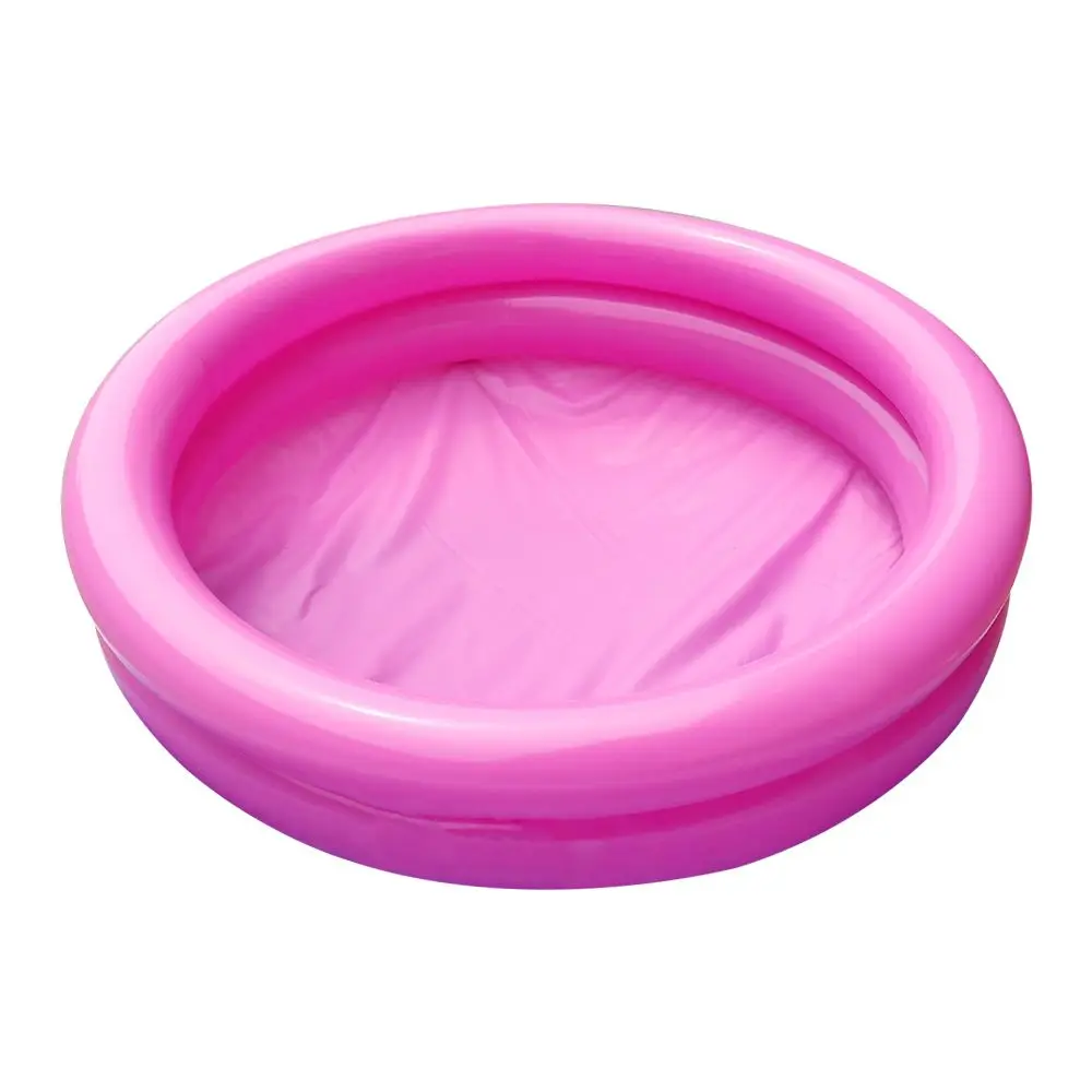 Inflatable PVC Garden Pool for Kids 0-3 Years, Round 60x14cm Puncture Resistant Summer Water Play Basin - Image 6