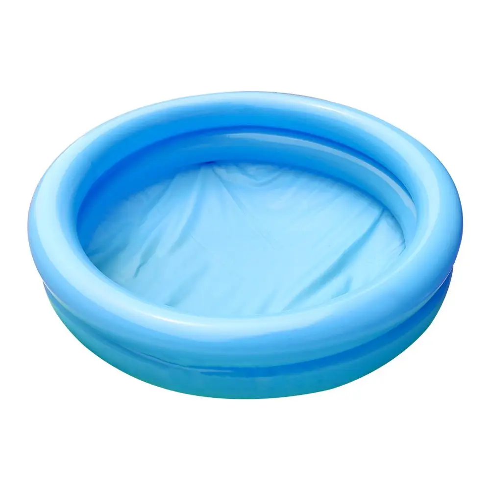 Inflatable PVC Garden Pool for Kids 0-3 Years, Round 60x14cm Puncture Resistant Summer Water Play Basin - Image 7