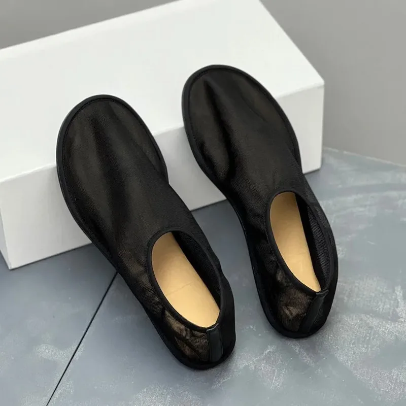 Breathable Women Mesh Ballet Flats - Slip On, For Summer - Image 8