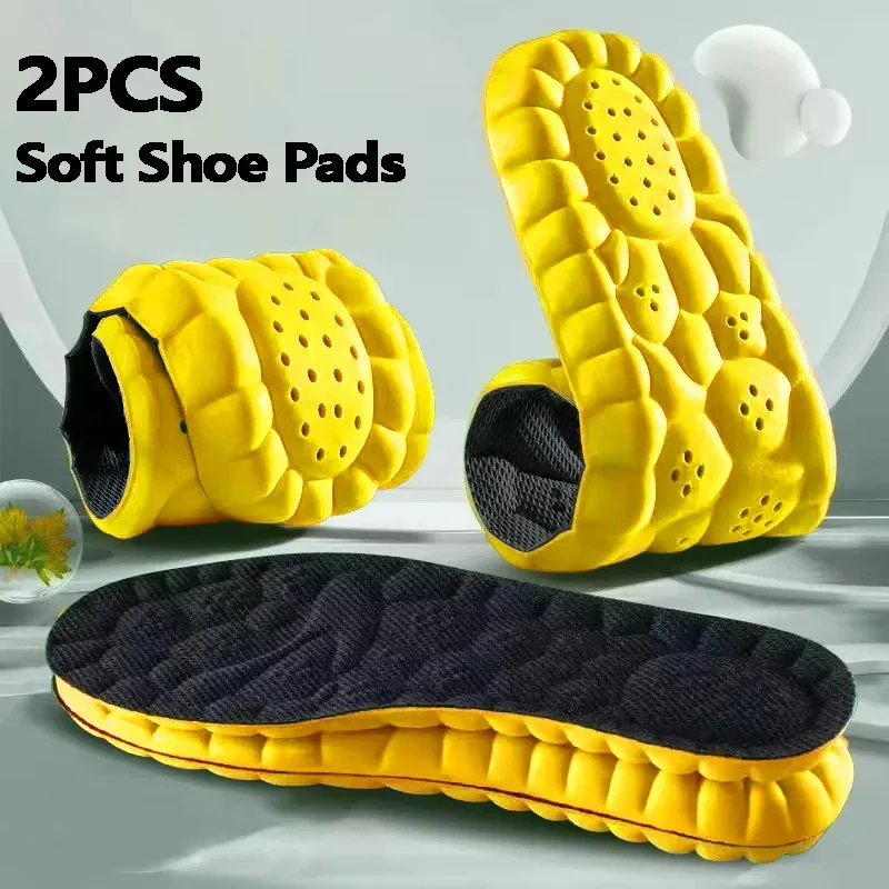 Insoles Sports Orthopedic Breathable 4D Cloud PU Sole Back to School 2025 Shock Absorption - Image 5