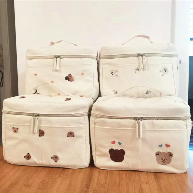 Insulated Baby Bottle Cooler & Organizer Bag - Waterproof, Stylish, Spacious for Moms - Image 3
