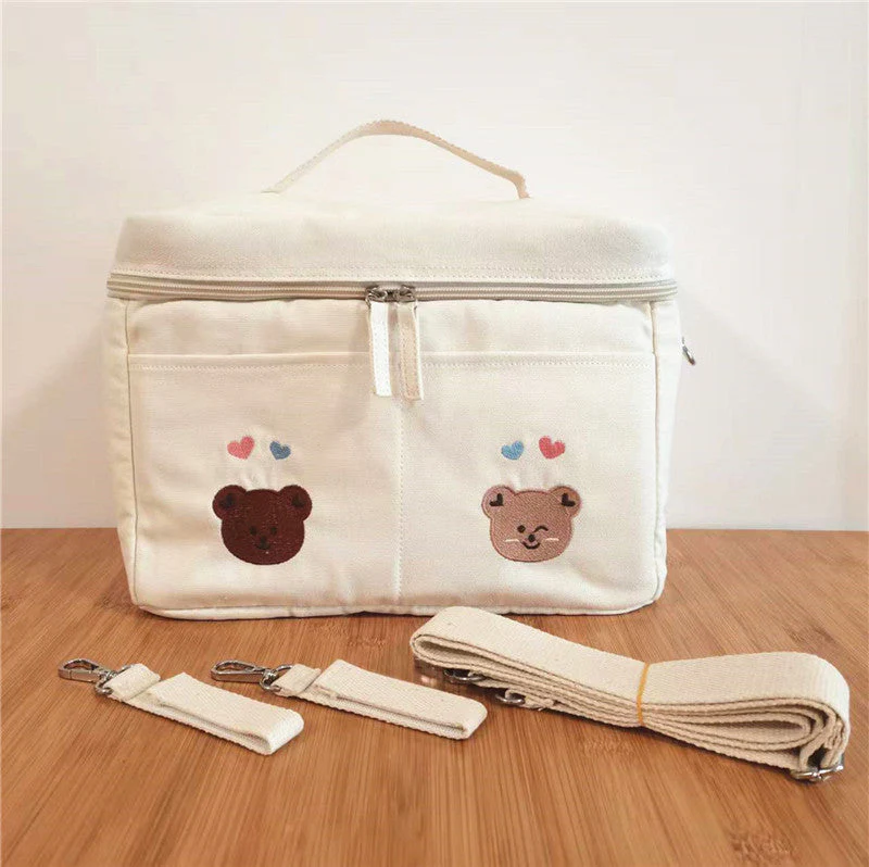 Insulated Baby Bottle Cooler & Organizer Bag - Waterproof, Stylish, Spacious for Moms - Image 6