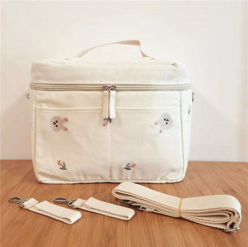 Insulated Baby Bottle Cooler & Organizer Bag - Waterproof, Stylish, Spacious for Moms - Image 7
