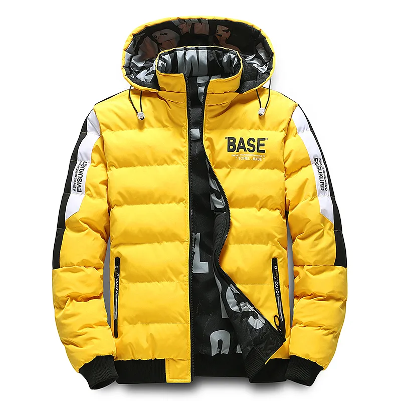 Insulating Men's Down Jacket - Boxy Puffer For Winter