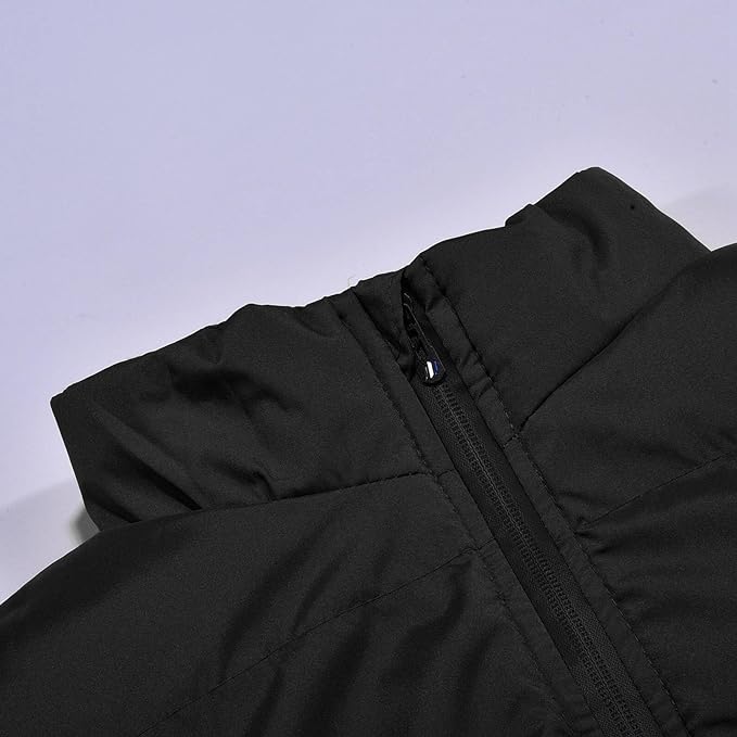 Insulating Men’s Puffer Jacket - Boxy Hip-Length, Winter - Image 4