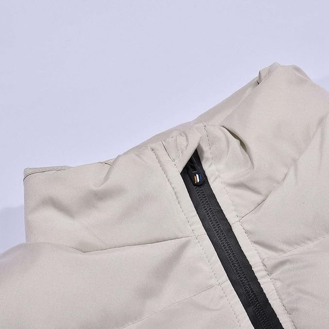 Insulating Men’s Puffer Jacket - Boxy Hip-Length, Winter - Image 7