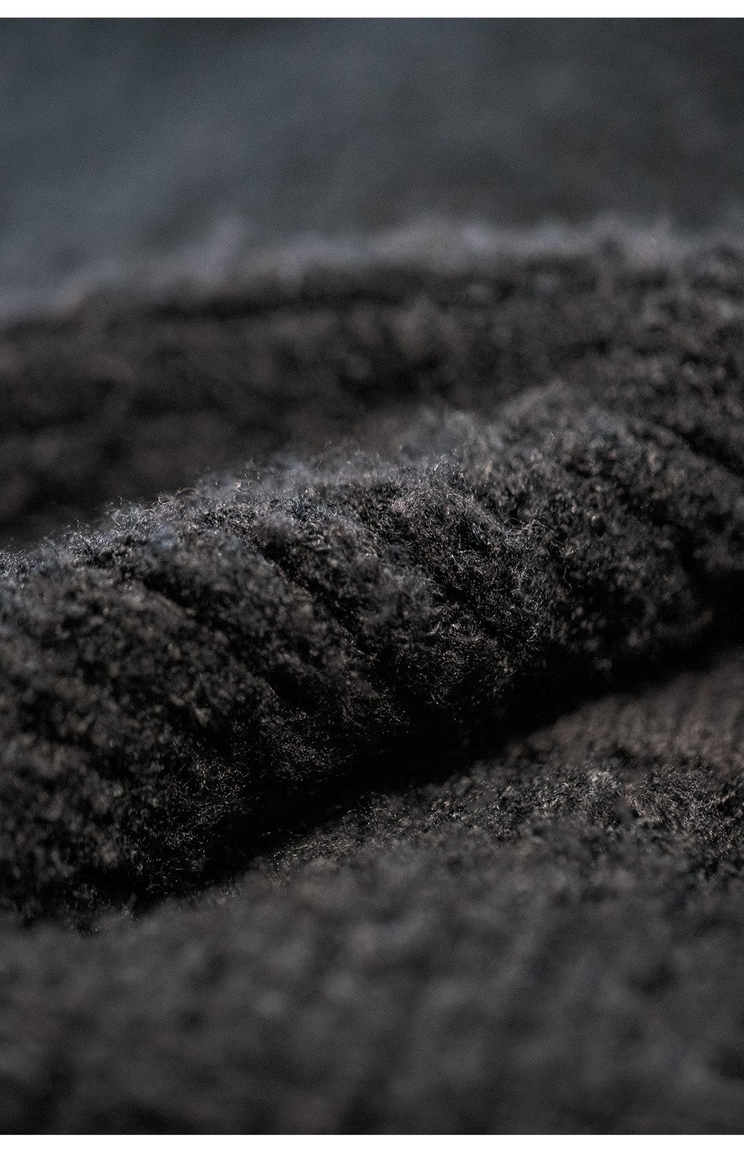 Insulating Men's Shawl Sweater - Sherpa Pullover, Winter - Image 4