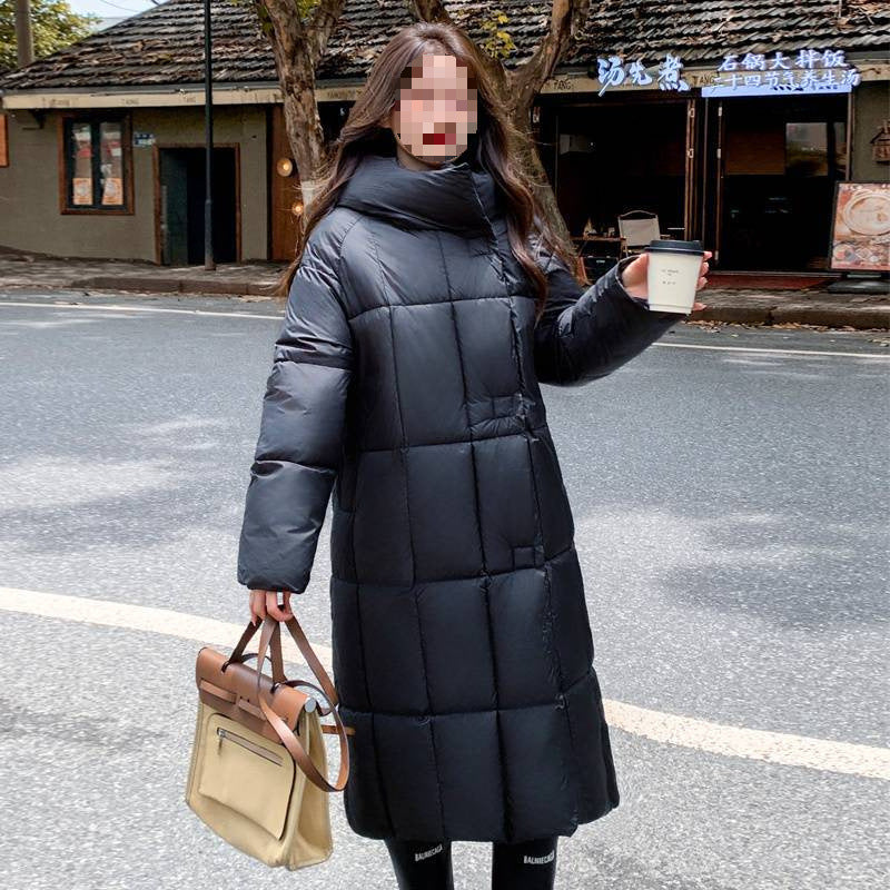 Insulating Women Puffer Coat - Relaxed Quilted, Winter - Image 3