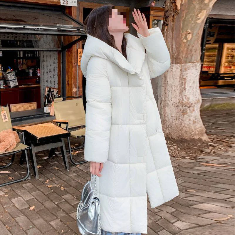 Insulating Women Puffer Coat - Relaxed Quilted, Winter - Image 6