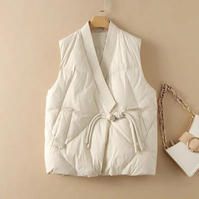 Insulating Womens Vest - Cropped Quilted, Streetwear - Image 7