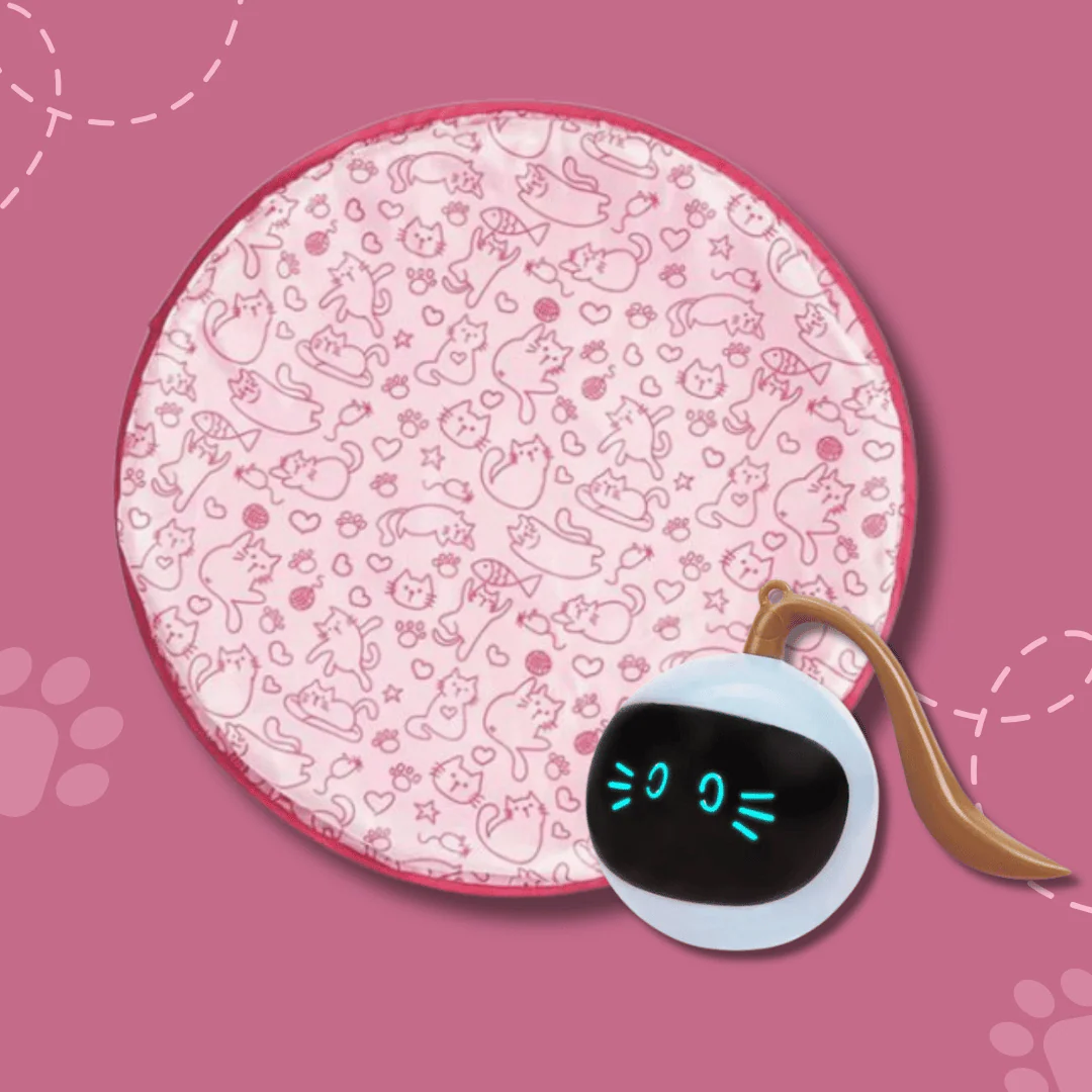 Interactive Cat Hunting Toy with USB-C Rechargeable Ball, Engaging Play for Feline Fun - Image 7