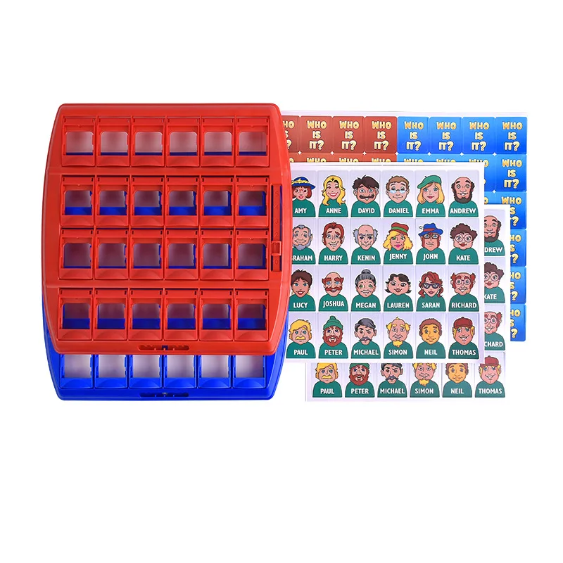 Interactive Guess Who Game for Kids - Parent-Child Logic Puzzle Card Game for Fun Friend Engagement - Image 6