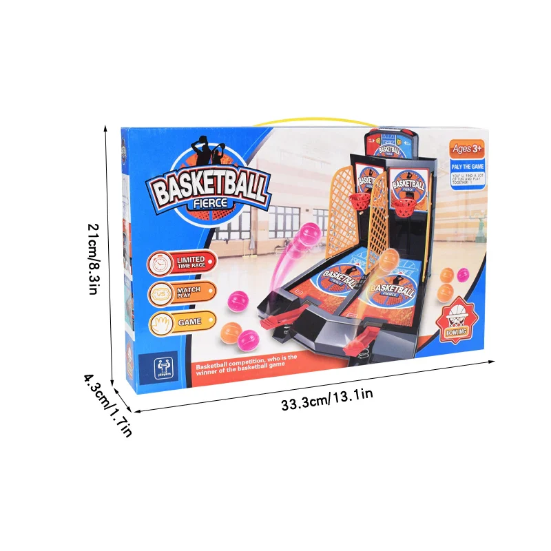 Interactive Two-Player Finger Basketball Game - Fun Tabletop Ejection Toy for Kids, Educational Sports Challenge for Boys - Image 4