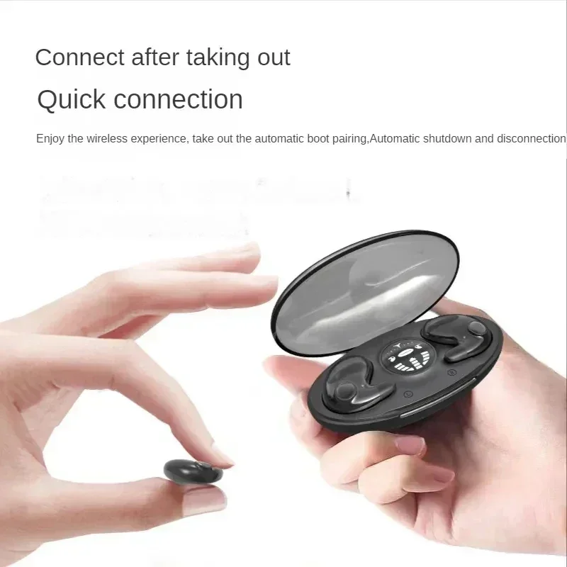 Invisible Sleep Wireless Earphone TWS Bluetooth 5.3 Headphones IPX5 Waterproof Sports Earbuds - Image 3