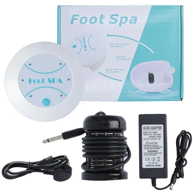 Ionic Foot Detox Spa Bath With Whirlpool Vibrating Massage - Image 2