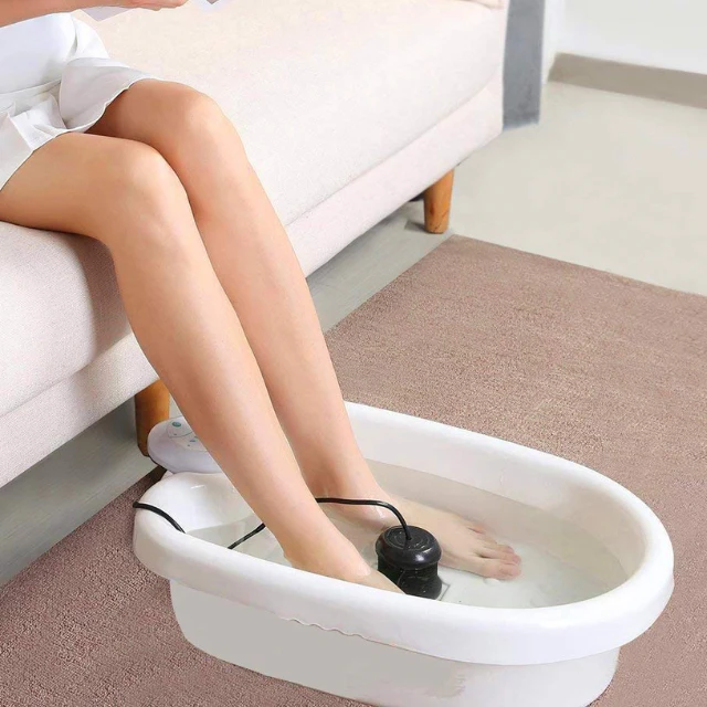 Ionic Foot Detox Spa Bath With Whirlpool Vibrating Massage - Image 3