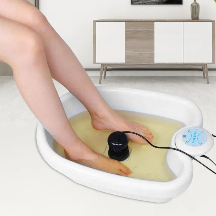 Ionic Foot Detox Spa Bath With Whirlpool Vibrating Massage - Image 5