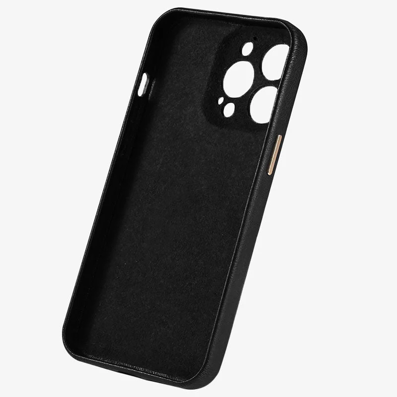 IPhone 14 Leather Case Premium Leather Slim Protective - Image 4