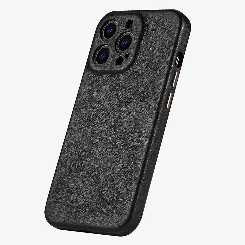 IPhone 14 Leather Case Premium Leather Slim Protective - Image 5
