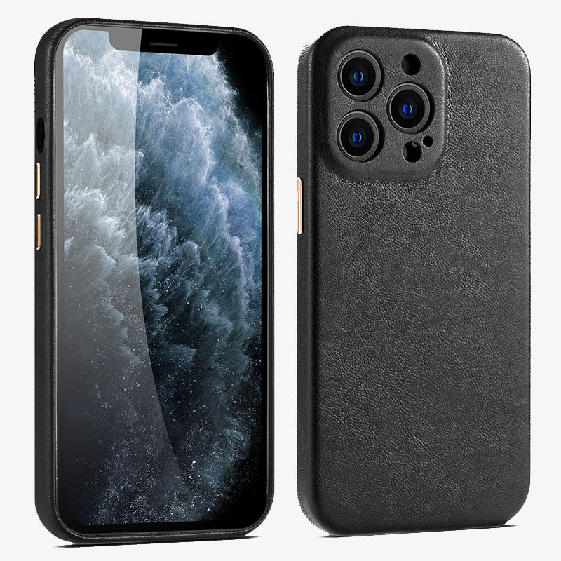 IPhone 14 Leather Case Premium Leather Slim Protective - Image 6