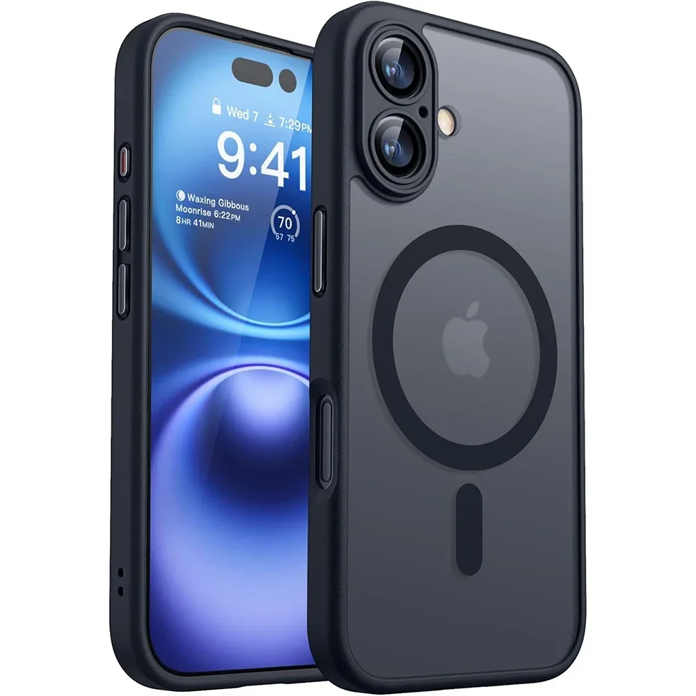iPhone Case Magnetic Matte Translucent Armor MagSafe Compatible Shockproof Anti-Fingerprint Back To School 2026 Gift - Image 10