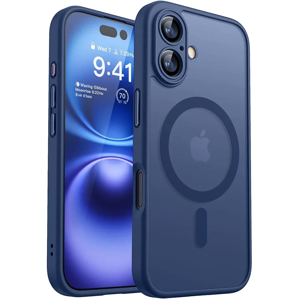 iPhone Case Magnetic Matte Translucent Armor MagSafe Compatible Shockproof Anti-Fingerprint Back To School 2026 Gift - Image 13