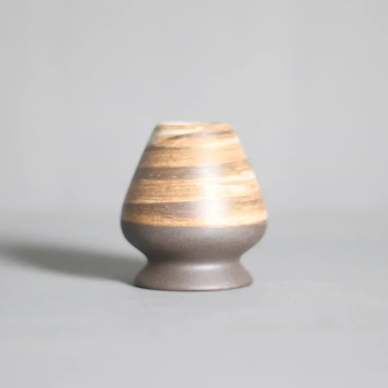 Matcha Tea Whisk Holder Pottery Stand Rustic Teaware - Image 7