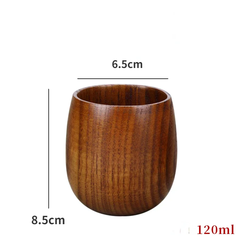 Jujube Wood Soup Bowls Solid Wooden Japanese Bowls - Image 13