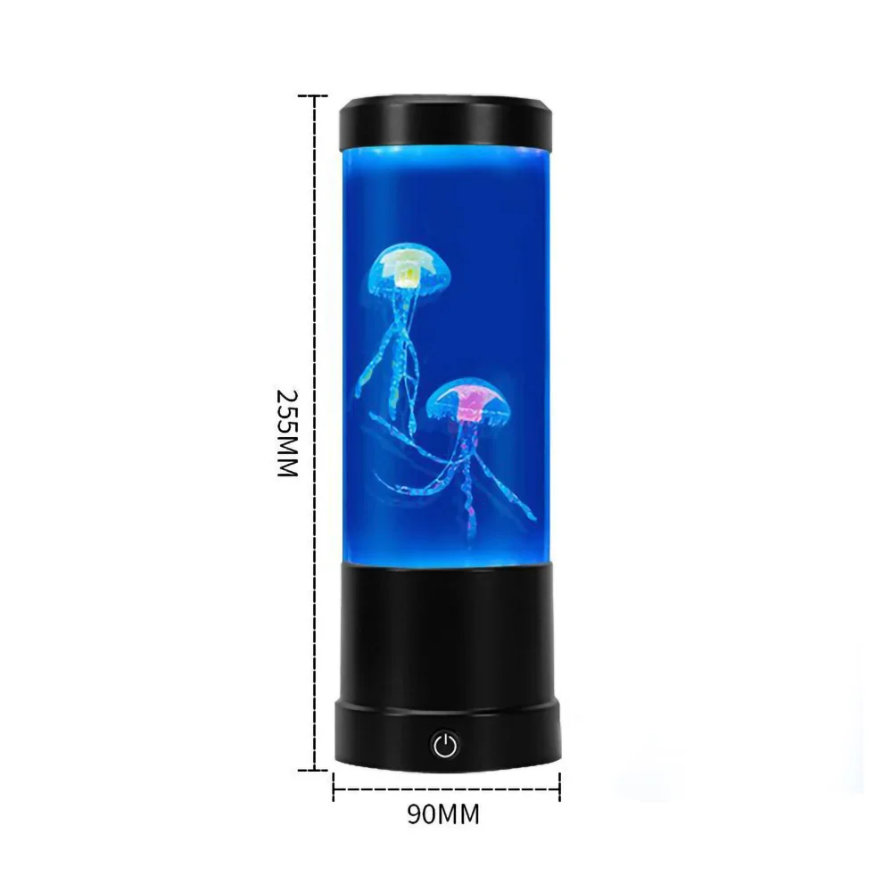 Jellyfish Lamp USB And Battery Table Night Light Kids Bedroom Decor Back To School 2025 Soothing Ambience - Image 7