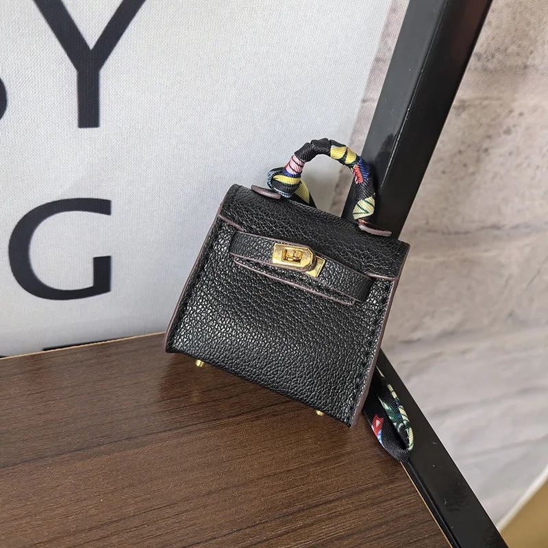 1+1 Free Kelly Inspired Mini Hand Bag - Bag Charm Keychain Gift - Image 8