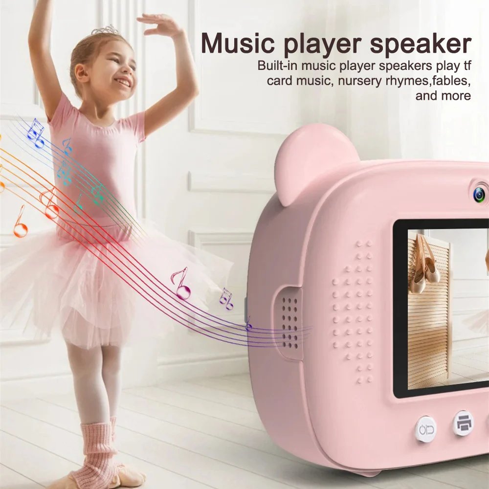 Kid Instant Print Camera - Fun Photography for Kids, Lightweight, Easy to Use, Black & White Prints - Image 13