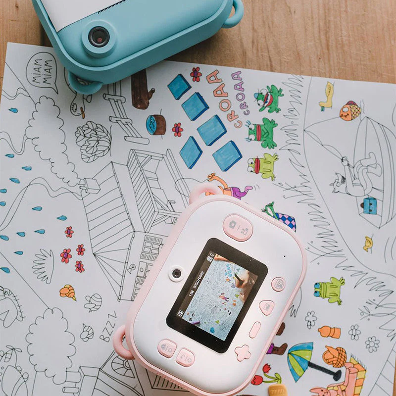 Kid Instant Print Camera - Fun Photography for Kids, Lightweight, Easy to Use, Black & White Prints - Image 7