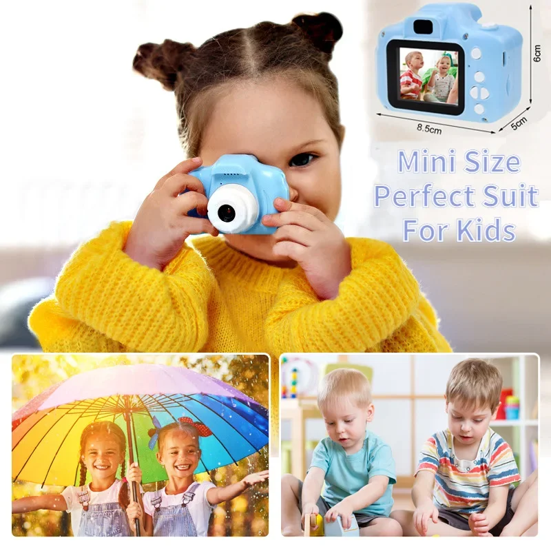 Kids Digital Mini Camera 1080P HD Screen - Outdoor Photography Toys for Girls & Boys - Image 4