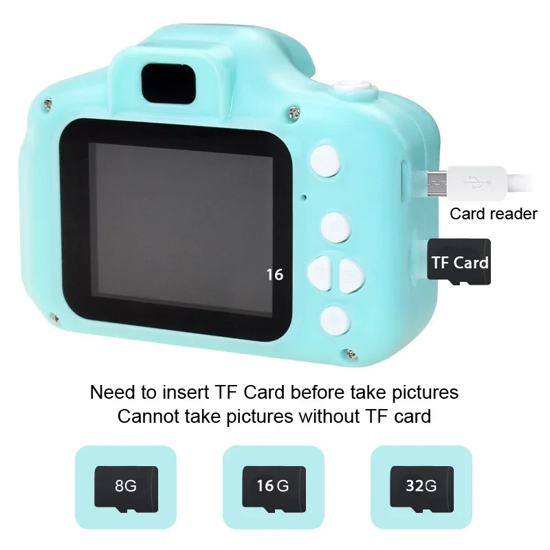 Kids Digital Mini Camera 1080P HD Screen - Outdoor Photography Toys for Girls & Boys - Image 6