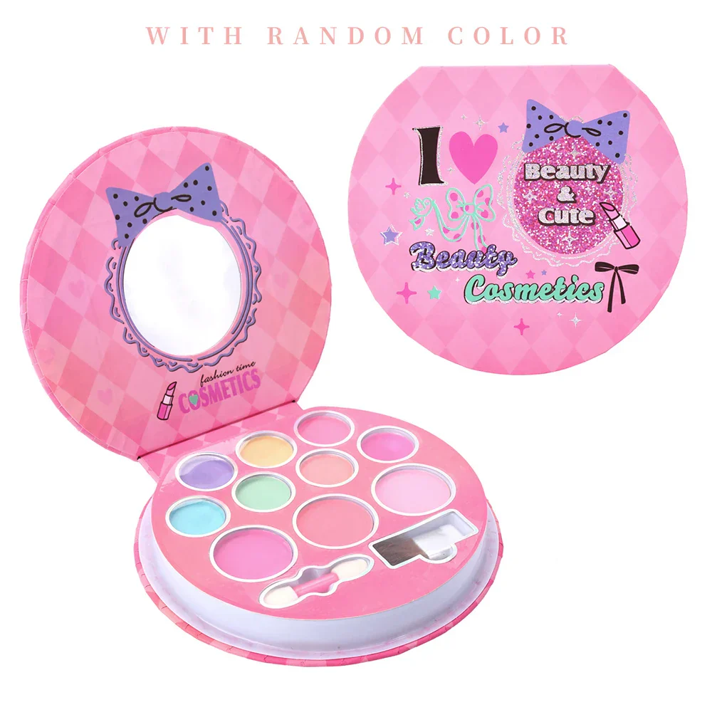 Kids Makeup Kit Princess Makeup Box Play Set With Accessories Ideal Birthday Gift 2025 - Image 7