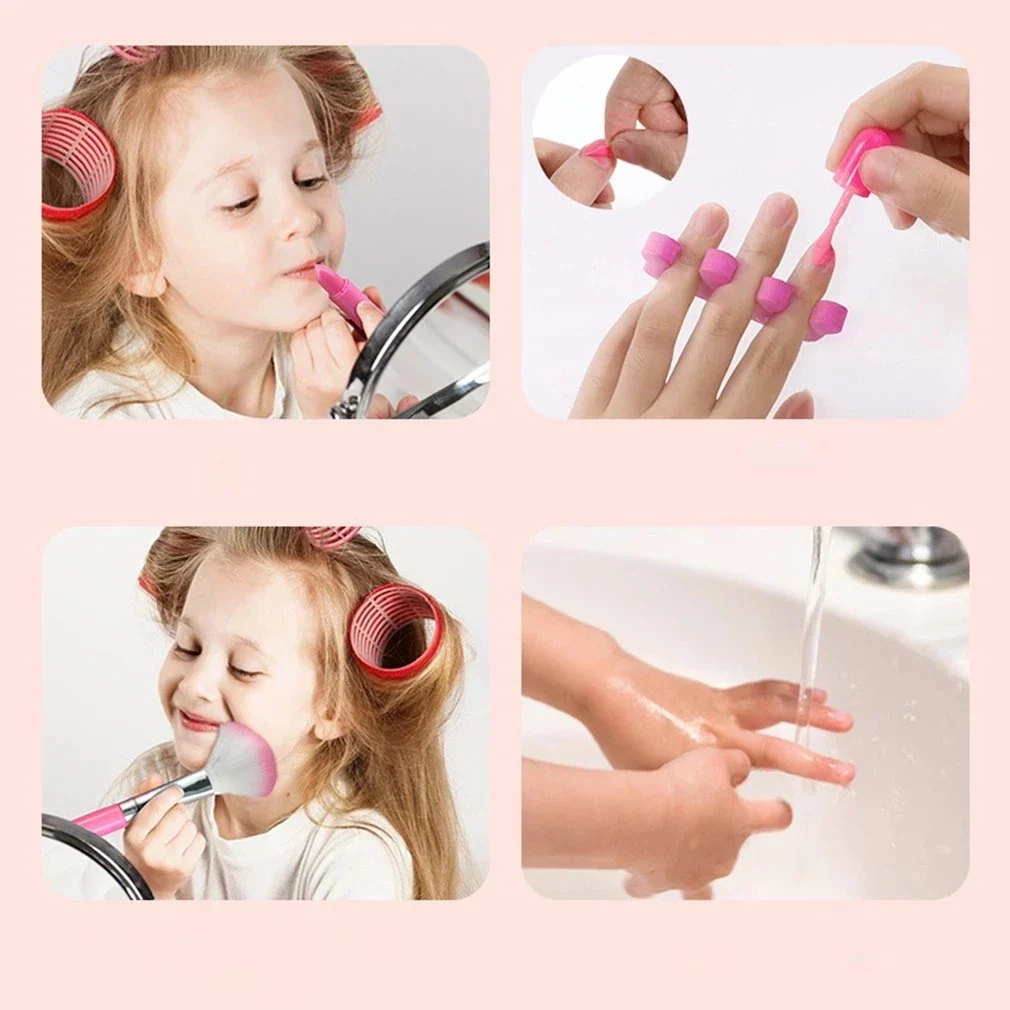 Kids Makeup Set Fun Princess Style Pretend Play Cosmetic Kit With Safe Non Toxic Colors Gift Idea 2025 - Image 4