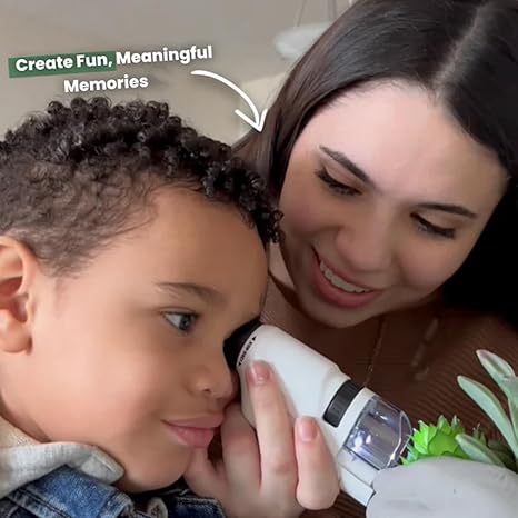 Kids Microscope 60-120x Magnifier camera with 8 LED Lights - Educational Science Magnifier for Young Explorers - Image 7