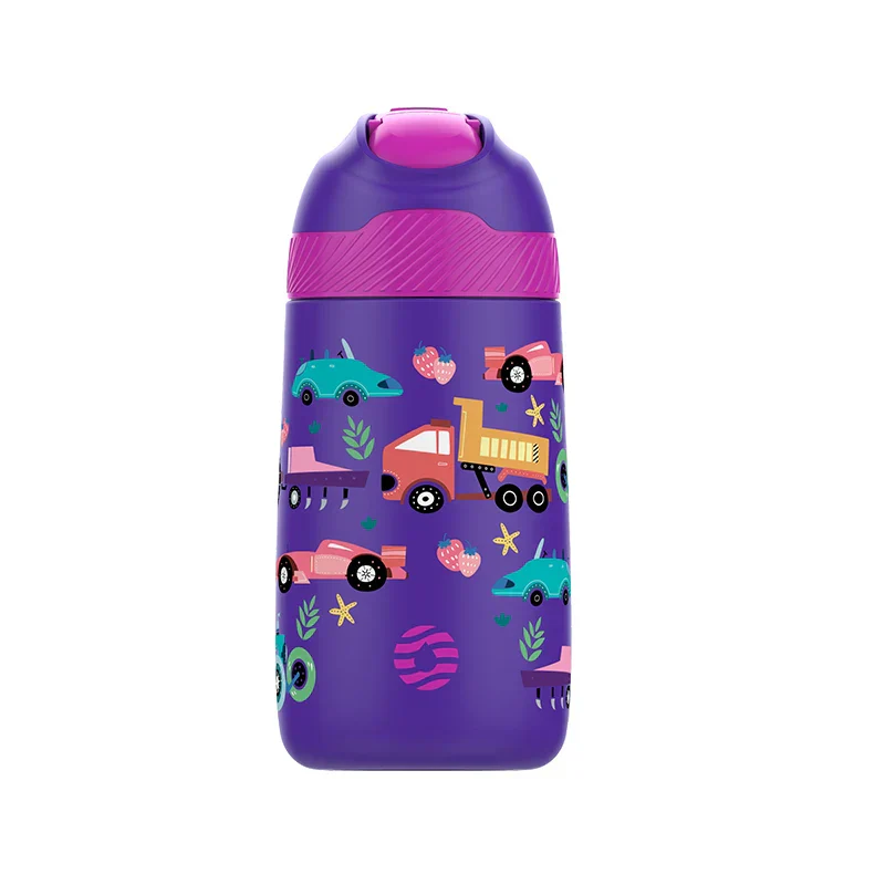Kids Water Bottle 350ml Vacuum Insulated Thermos Healthy Straw BPA Free Back to School 2025 Hot Cold 24H - Image 11