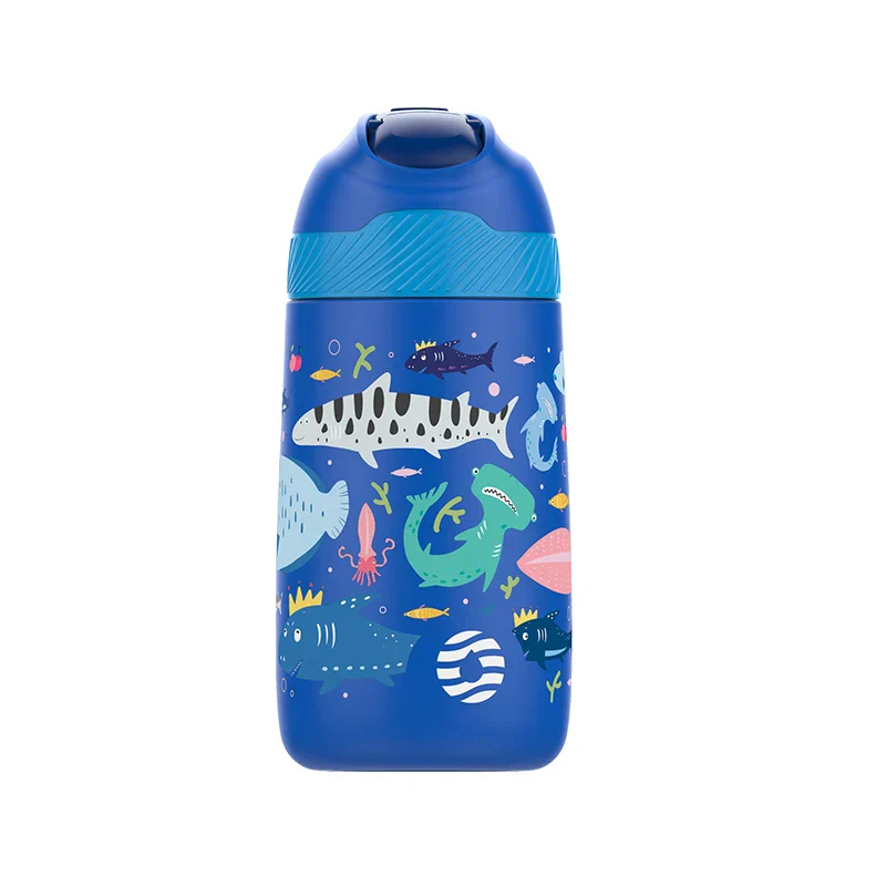 Kids Water Bottle 350ml Vacuum Insulated Thermos Healthy Straw BPA Free Back to School 2025 Hot Cold 24H - Image 12