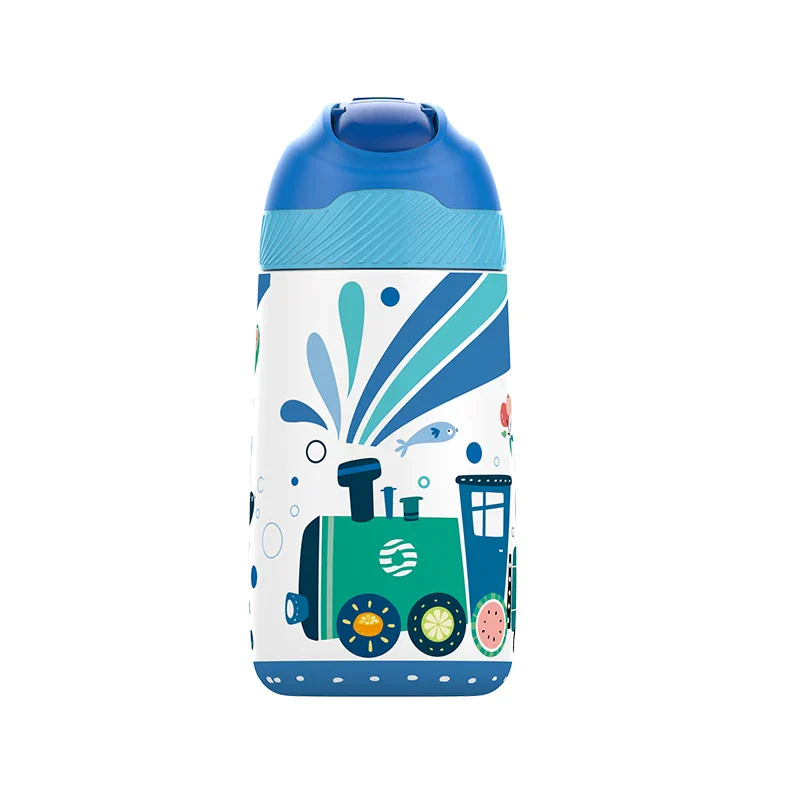 Kids Water Bottle 350ml Vacuum Insulated Thermos Healthy Straw BPA Free Back to School 2025 Hot Cold 24H - Image 15