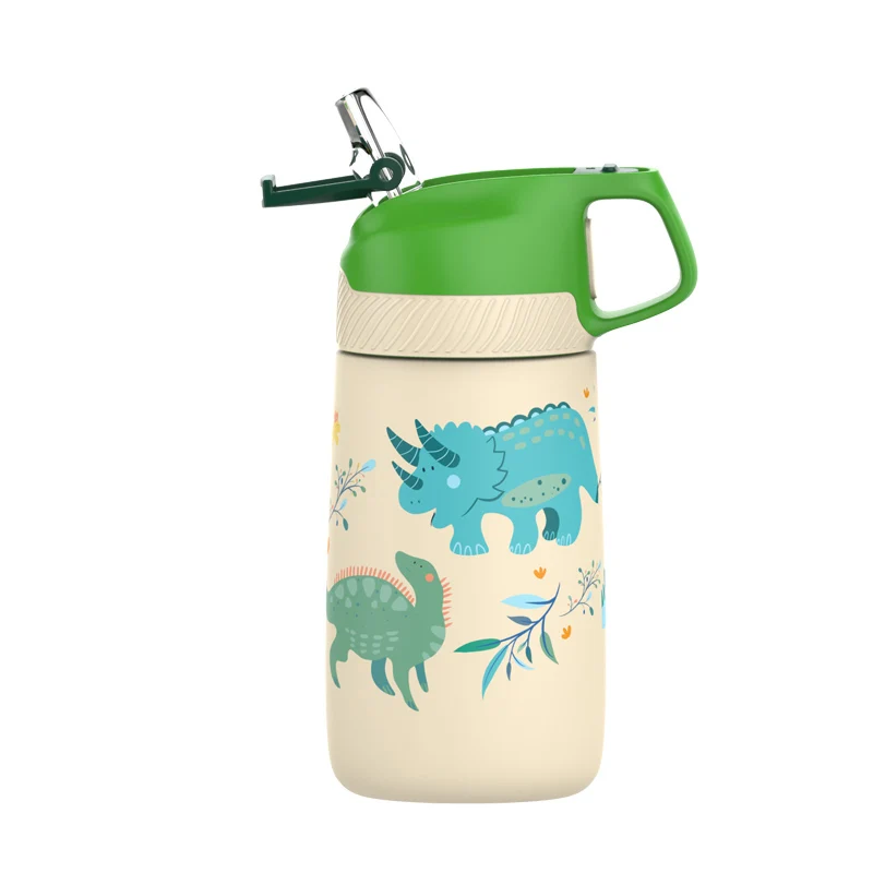 Kids Water Bottle 350ml Vacuum Insulated Thermos Healthy Straw BPA Free Back to School 2025 Hot Cold 24H - Image 16