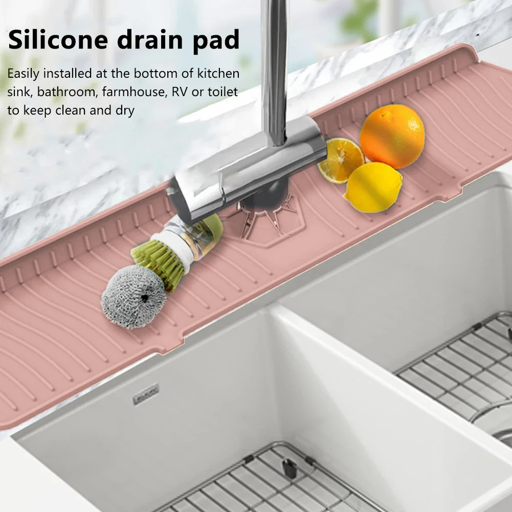 Sink Splash Guard Silicone Mat Countertop Protector - Image 12